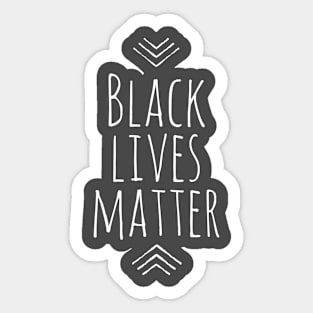 Black lives matter Sticker